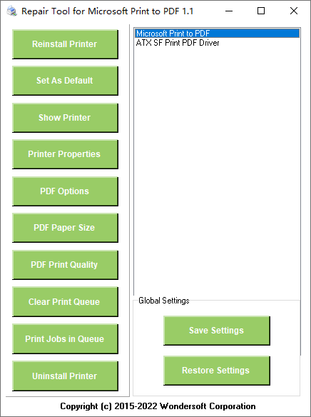 Microsoft Print To PDF - Troubleshoot, Repair, Fix Tool